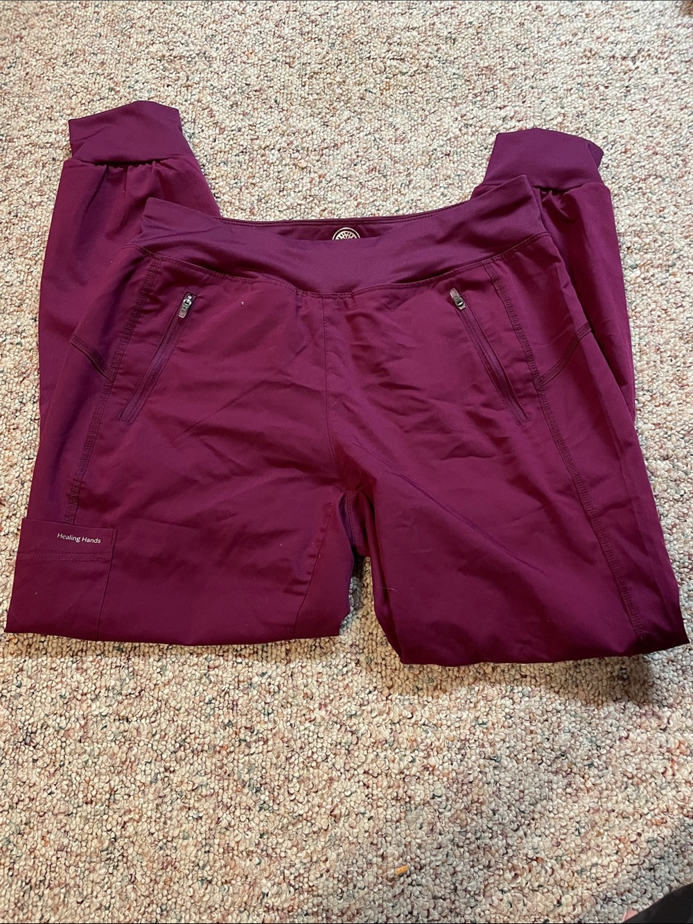 Healing Hands Jogger Scrub Pants